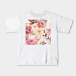 Wedding Flowers Pattern 19 Kids T-Shirt